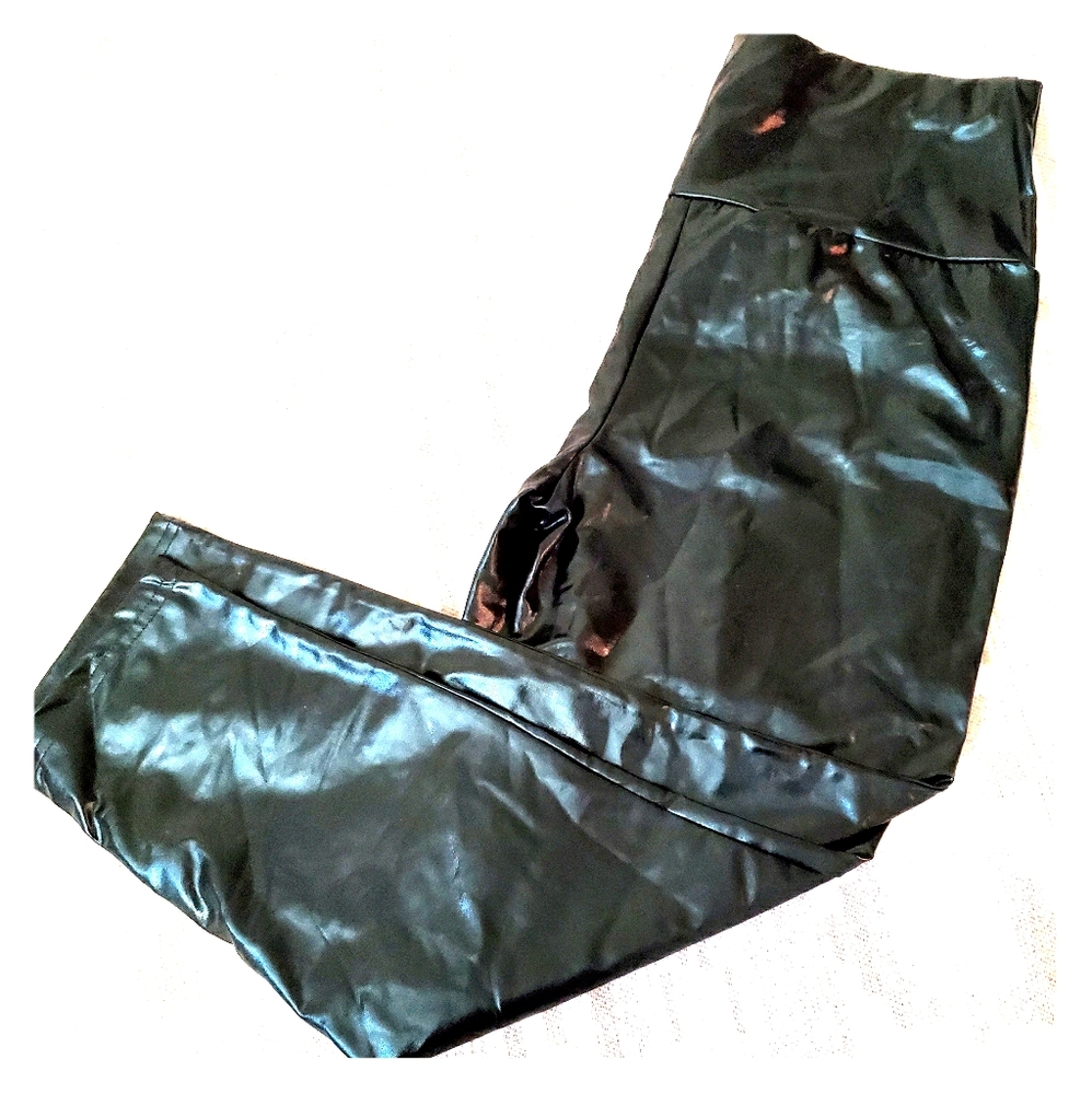 SHEIN Pleather Leggings